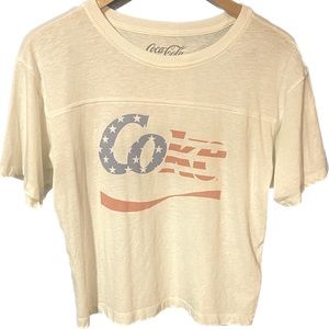 American Eagle Coke crop top
